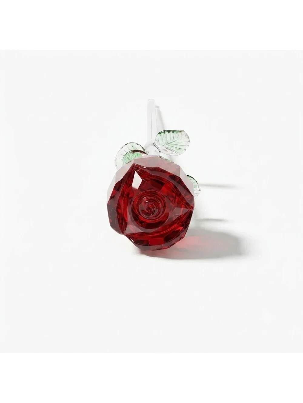 Vase Crystal Red Rose Bouquet Eros Home Essentials In Box This is so pretty!
